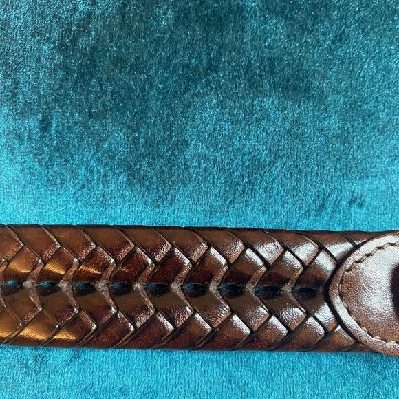 Coach woven leather belt, L42,5 inch, new main image 7